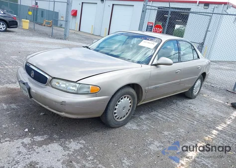2000 Buick Century Custom из США, поврежденный, VIN 2G4WS52J4Y1322935